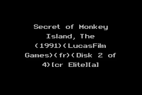 Secret of Monkey Island, The (1991)(LucasFilm Games)(fr)(Disk 2 of 4)[cr Elite][a]