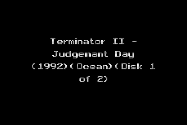Terminator II - Judgemant Day (1992)(Ocean)(Disk 1 of 2)