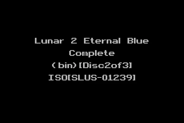 Lunar 2 Eternal Blue Complete (bin)[Disc2of3] ISO[SLUS-01239]
