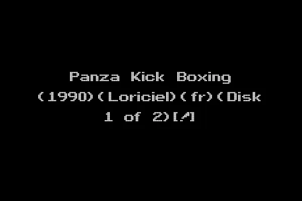 Panza Kick Boxing (1990)(Loriciel)(fr)(Disk 1 of 2)[!]