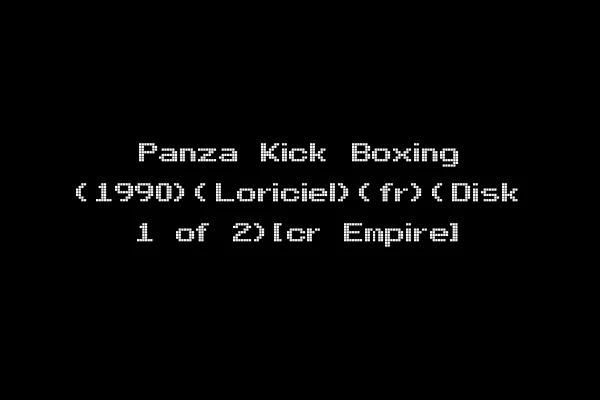 Panza Kick Boxing (1990)(Loriciel)(fr)(Disk 1 of 2)[cr Empire]
