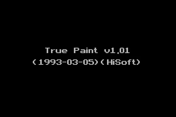 True Paint v1.01 (1993-03-05)(HiSoft)