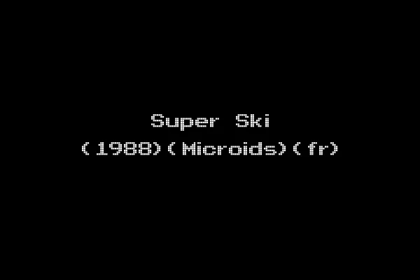 Super Ski (1988)(Microids)(fr)