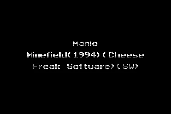 Manic Minefield(1994)(Cheese Freak Software)(SW)