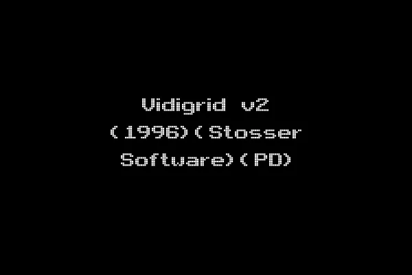 Vidigrid v2 (1996)(Stosser Software)(PD)