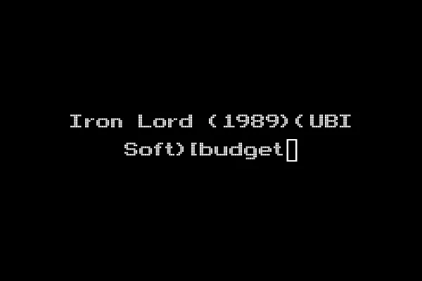 Iron Lord (1989)(UBI Soft)[budget}