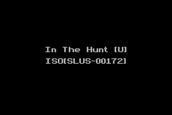 In The Hunt [U] ISO[SLUS-00172]