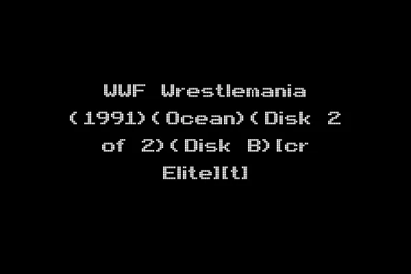 WWF Wrestlemania (1991)(Ocean)(Disk 2 of 2)(Disk B)[cr Elite][t]