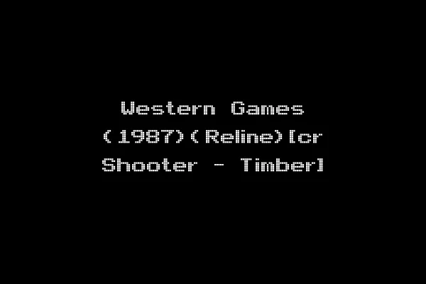 Western Games (1987)(Reline)[cr Shooter - Timber]
