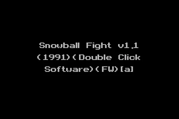 Snowball Fight v1.1 (1991)(Double Click Software)(FW)[a]