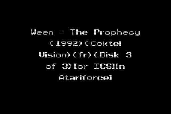 Ween - The Prophecy (1992)(Coktel Vision)(fr)(Disk 3 of 3)[cr ICS][m Atariforce]
