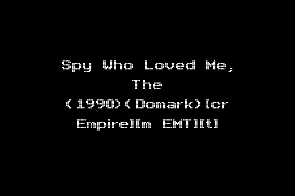 Spy Who Loved Me, The (1990)(Domark)[cr Empire][m EMT][t]