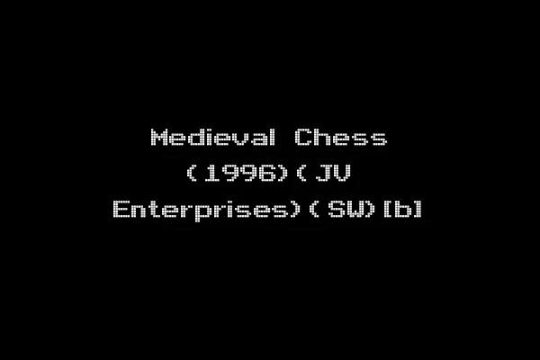 Medieval Chess (1996)(JV Enterprises)(SW)[b]