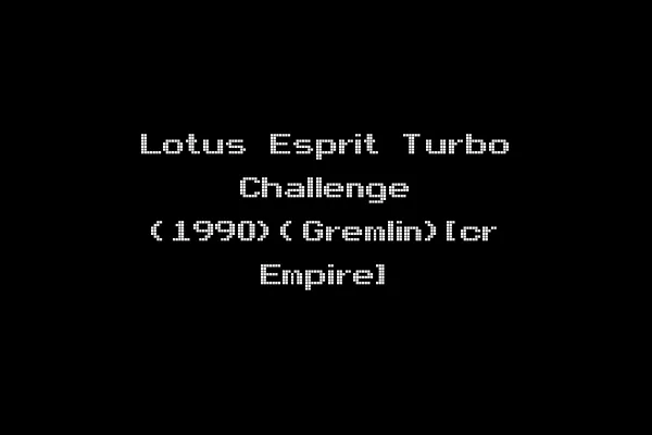 Lotus Esprit Turbo Challenge (1990)(Gremlin)[cr Empire]