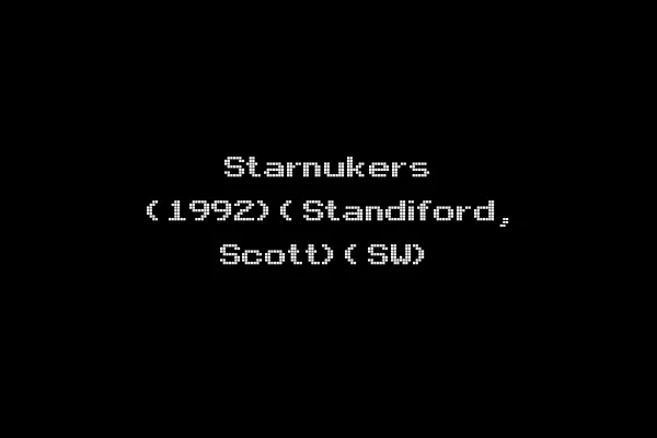 Starnukers (1992)(Standiford, Scott)(SW)