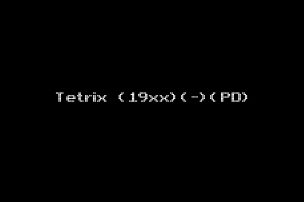 Tetrix (19xx)(-)(PD)
