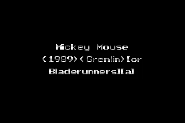 Mickey Mouse (1989)(Gremlin)[cr Bladerunners][a]
