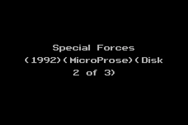 Special Forces (1992)(MicroProse)(Disk 2 of 3)