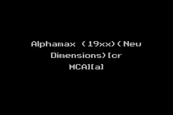Alphamax (19xx)(New Dimensions)[cr MCA][a]