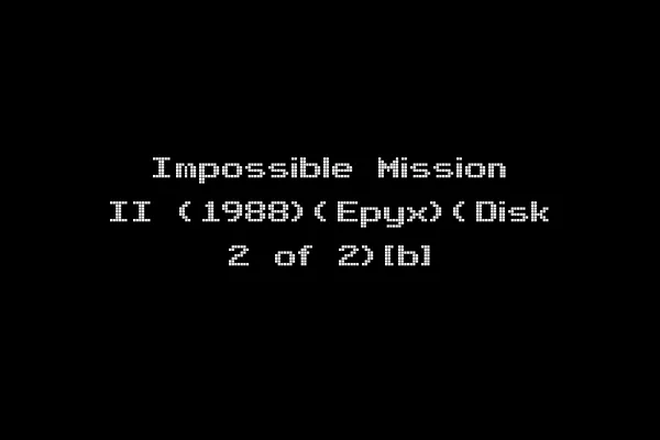 Impossible Mission II (1988)(Epyx)(Disk 2 of 2)[b]
