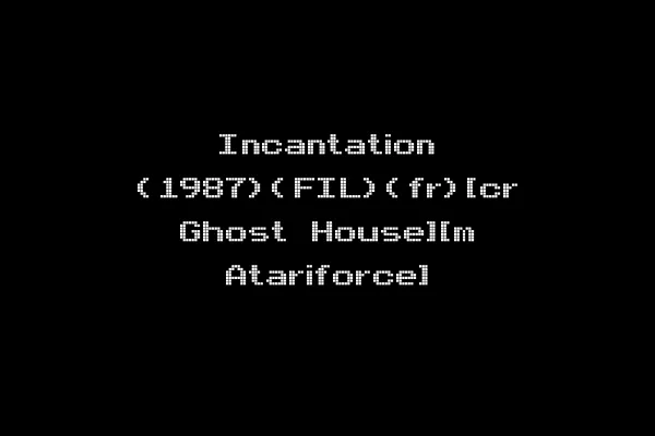 Incantation (1987)(FIL)(fr)[cr Ghost House][m Atariforce]
