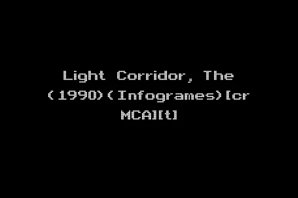 Light Corridor, The (1990)(Infogrames)[cr MCA][t]