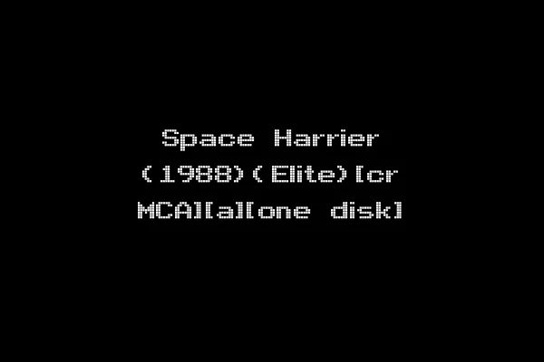 Space Harrier (1988)(Elite)[cr MCA][a][one disk]