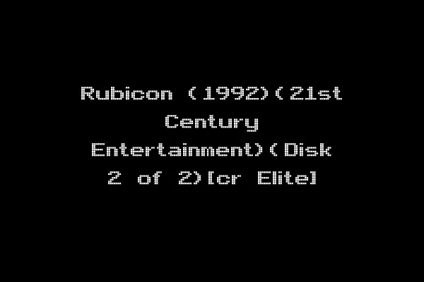 Rubicon (1992)(21st Century Entertainment)(Disk 2 of 2)[cr Elite]