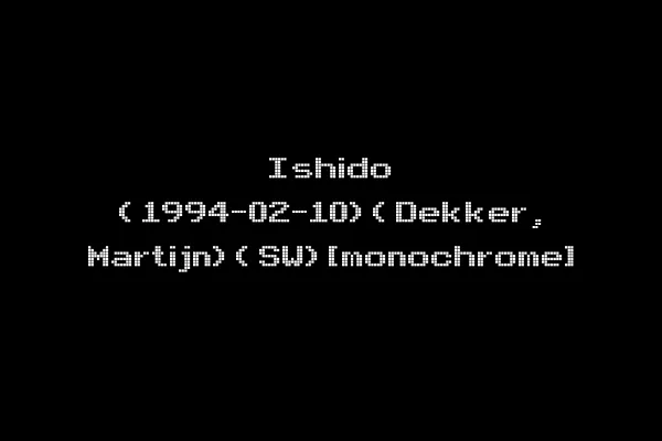Ishido (1994-02-10)(Dekker, Martijn)(SW)[monochrome]