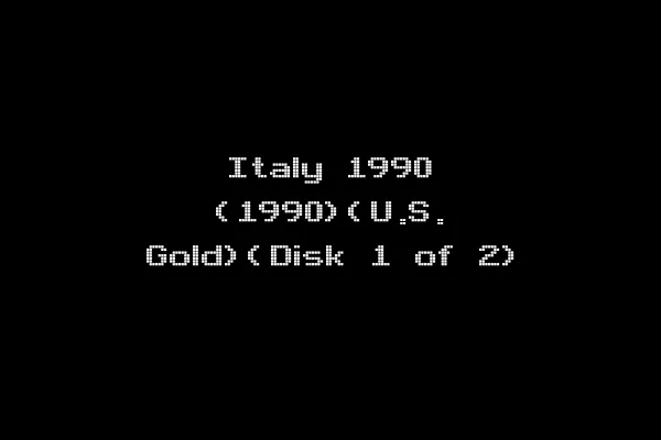 Italy 1990 (1990)(U.S. Gold)(Disk 1 of 2)