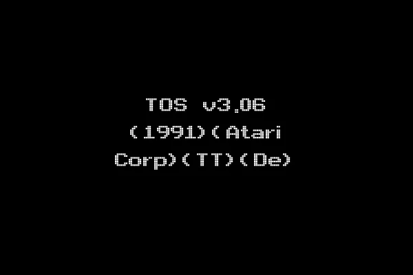 TOS v3.06 (1991)(Atari Corp)(TT)(De)