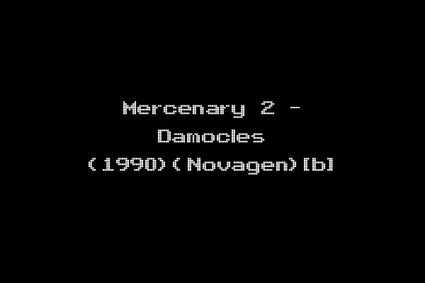 Mercenary 2 - Damocles (1990)(Novagen)[b]