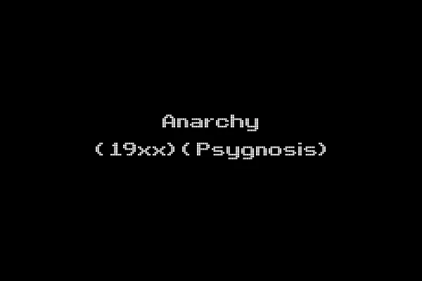 Anarchy (19xx)(Psygnosis)