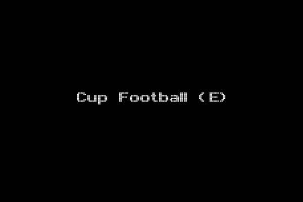 Cup Football (E)