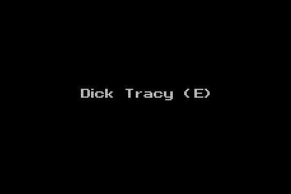 Dick Tracy (E)