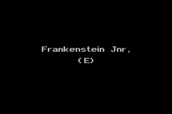 Frankenstein Jnr. (E)