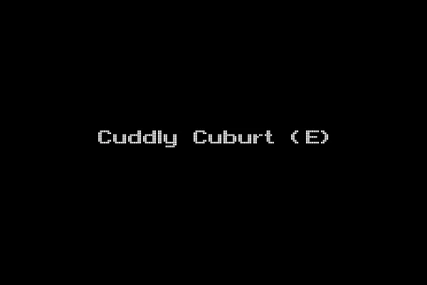 Cuddly Cuburt (E)