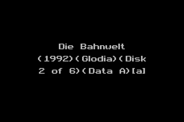 Die Bahnwelt (1992)(Glodia)(Disk 2 of 6)(Data A)[a]