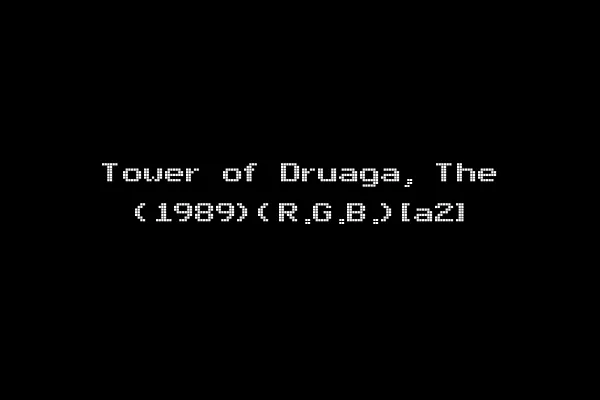 Tower of Druaga, The (1989)(R.G.B.)[a2]