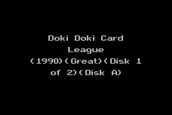 Doki Doki Card League (1990)(Great)(Disk 1 of 2)(Disk A)