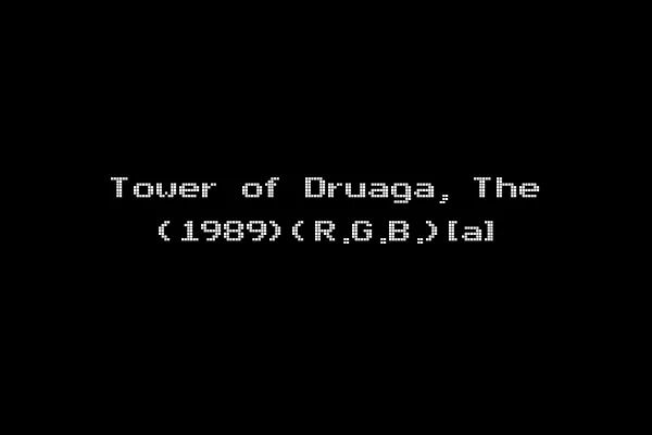 Tower of Druaga, The (1989)(R.G.B.)[a]