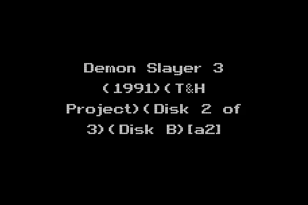 Demon Slayer 3 (1991)(T&H Project)(Disk 2 of 3)(Disk B)[a2]