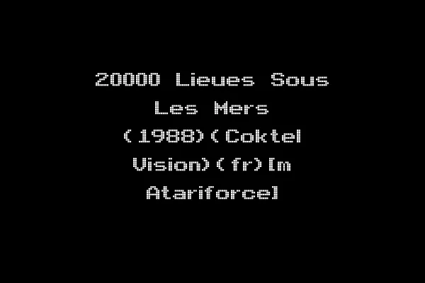 20000 Lieues Sous Les Mers (1988)(Coktel Vision)(fr)[m Atariforce]