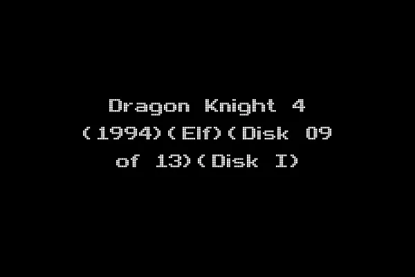 Dragon Knight 4 (1994)(Elf)(Disk 09 of 13)(Disk I)