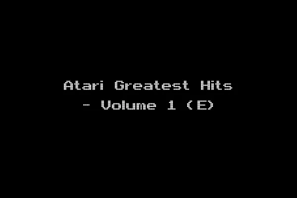 Atari Greatest Hits - Volume 1 (E)