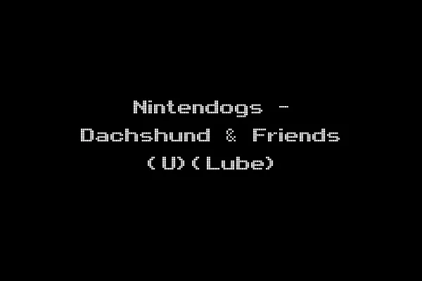 Nintendogs - Dachshund & Friends (U)(Lube)