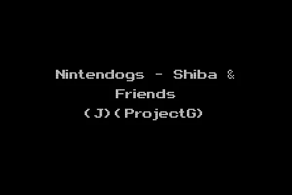 Nintendogs - Shiba & Friends (J)(ProjectG)