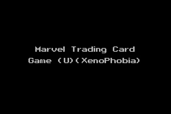 Marvel Trading Card Game (U)(XenoPhobia)