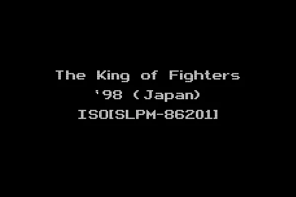 The King of Fighters '98 (Japan) ISO[SLPM-86201]