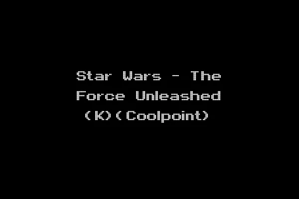 Star Wars - The Force Unleashed (K)(Coolpoint)